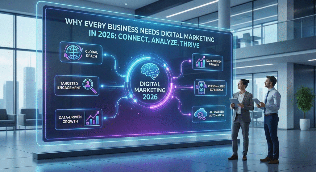 Why every business needs digital marketing in 2026? - shamil